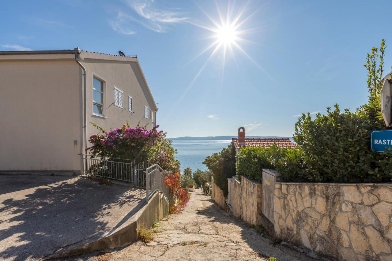 Apart Sa Terasom 250M Od Plaze,Parking,Wi Fi,Rostilj Trogir Exteriör bild